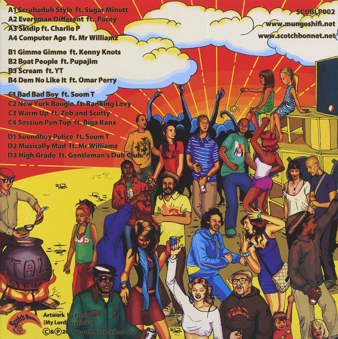 Soom T, Kenny Knots, Sugar Minott, Mungo's Hi-Fi, Etc. - Mungo's Hi-Fi: Forward Ever (2011 FIRST PRESS) (2xLP)