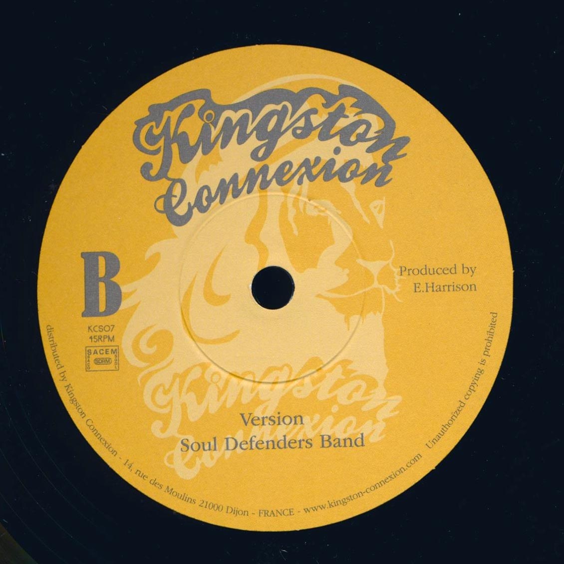 Soul Defenders - Jah Love  /  Version