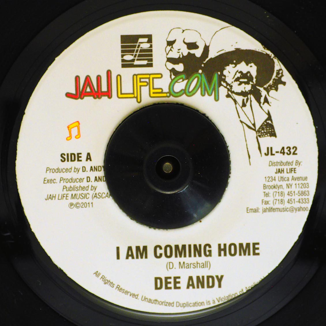 Dee Andy - I Am Coming Home  /  Dee Andy - War