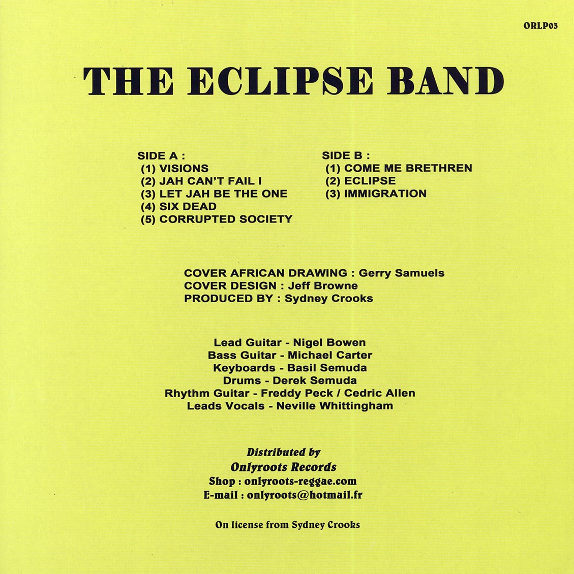Eclipse Band - Inner Reggae Rhythm