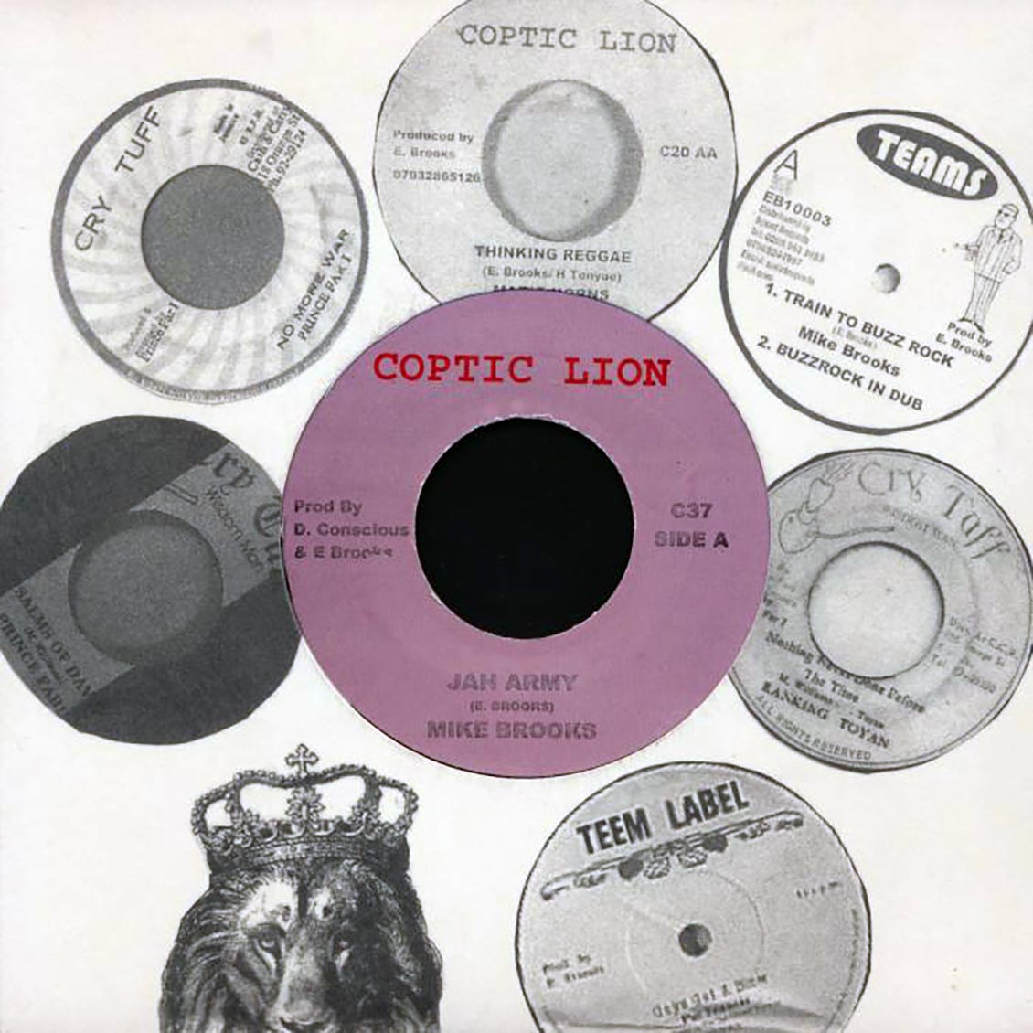 Mike Brooks - Jah Army  /  Dougie Conscious - Version