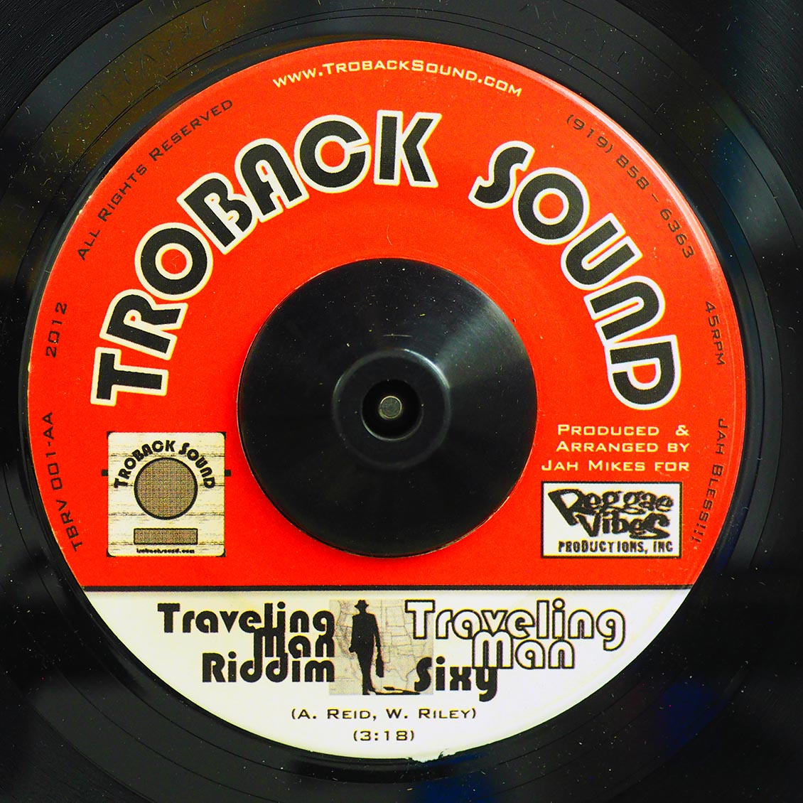 Pressure, Buss Pipe - One For Me  /  Sixy - Travelling Man (rhythm: "Traveling Man")