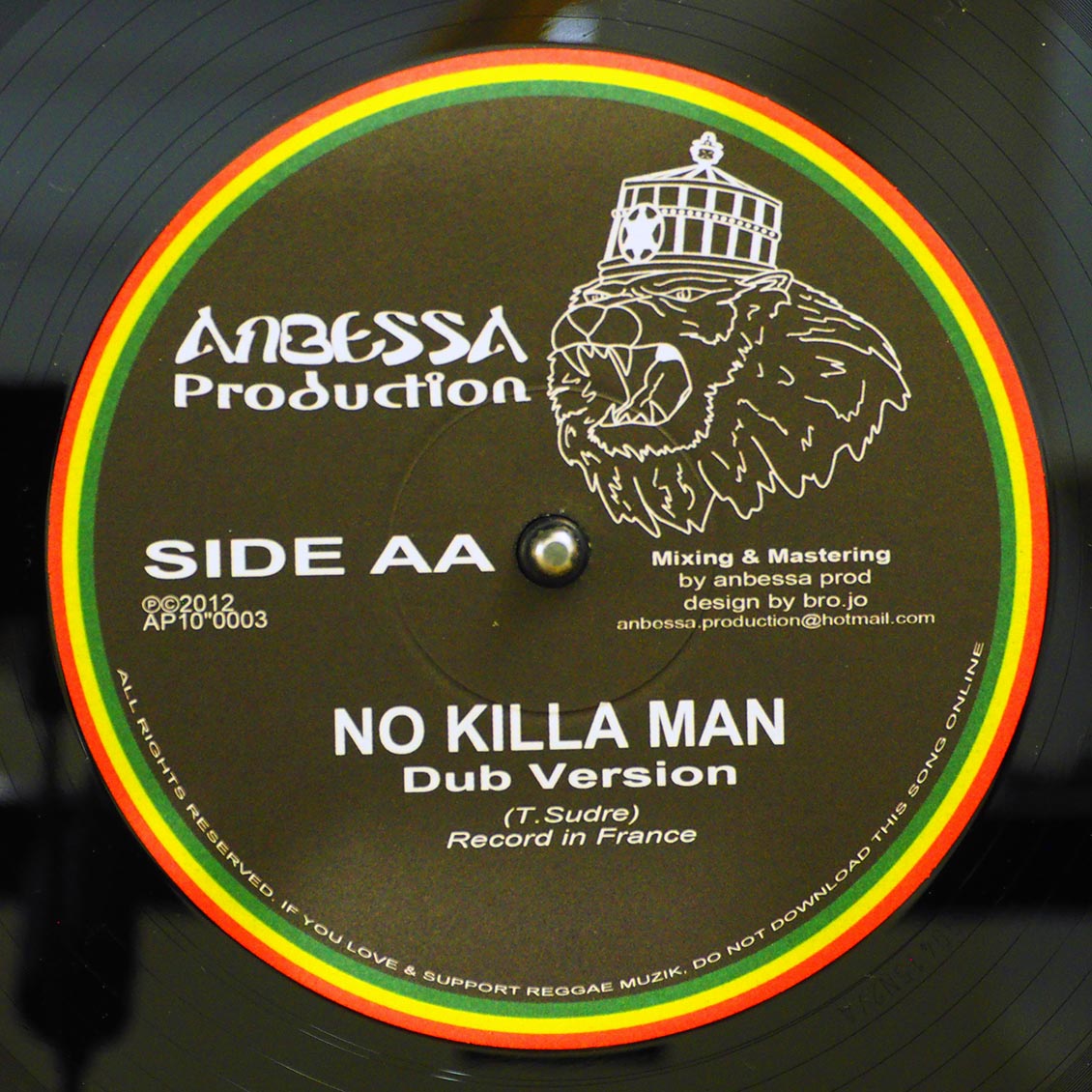 Joseph Cotton - Mr. Music Man  /  No Killa Man Dub Version (rhythm: "No Killa Man")