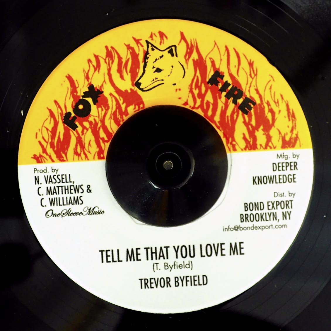 Trevor Byfield - Tell Me That You Love Me  /  Version