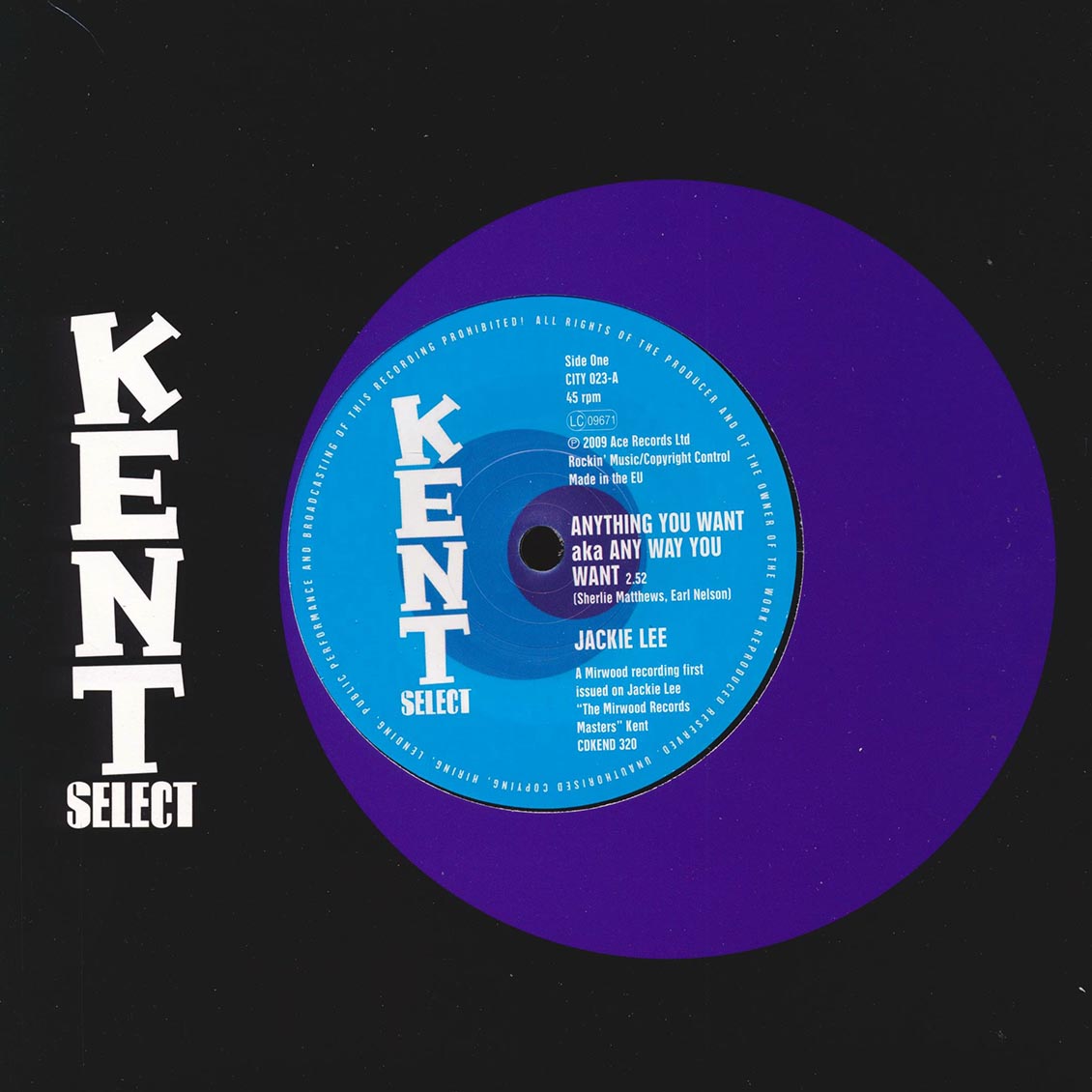 Jackie Lee - Anything You Want (Any Way You Want)  /  Jackie Lee - Trust Me