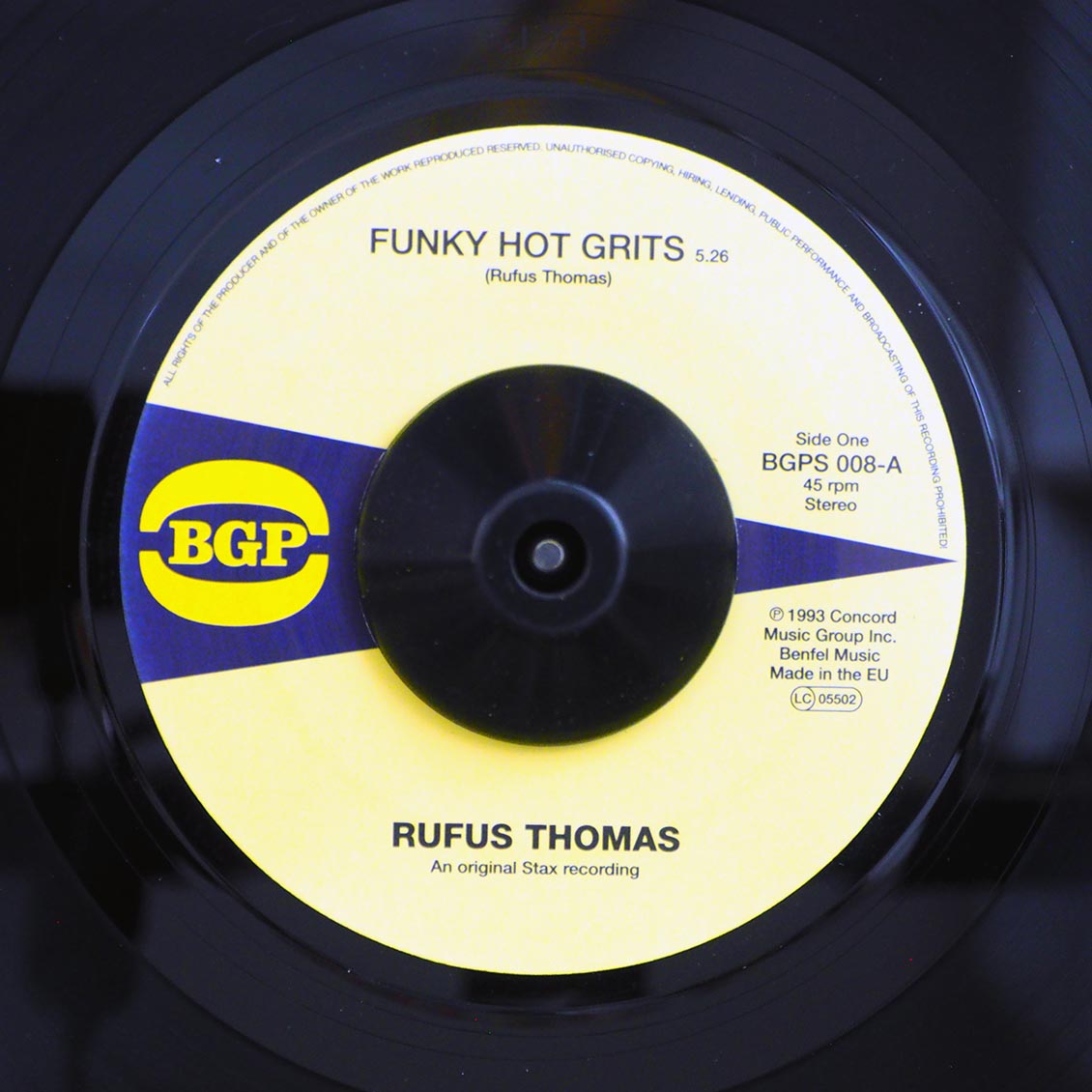 Rufus Thomas - Funky Hot Grits  /  Rufus Thomas - Give Me The Green Light