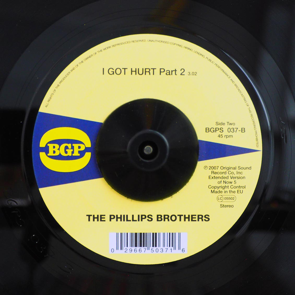 Phillips Brothers - I Got Hurt Part 1  /  Phillips Brothers - I Got Hurt Part 2