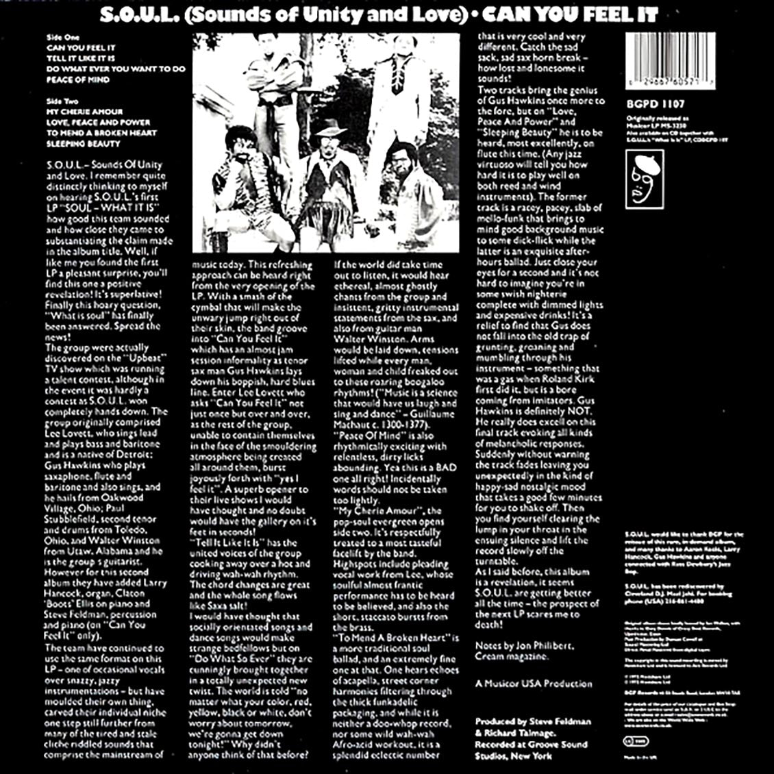 SOUL - Can You Feel It