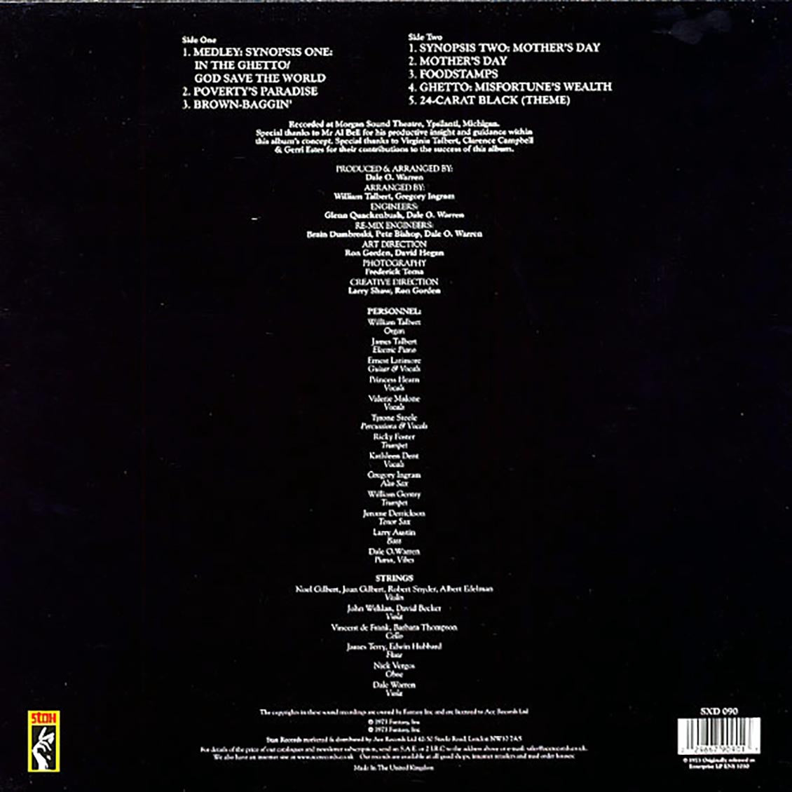 The 24 Carat Black - Ghetto: Misfortune's Wealth