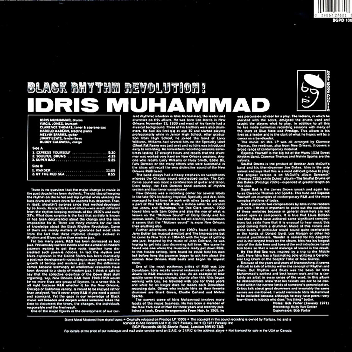 Idris Muhammad - Black Rhythm Revolution