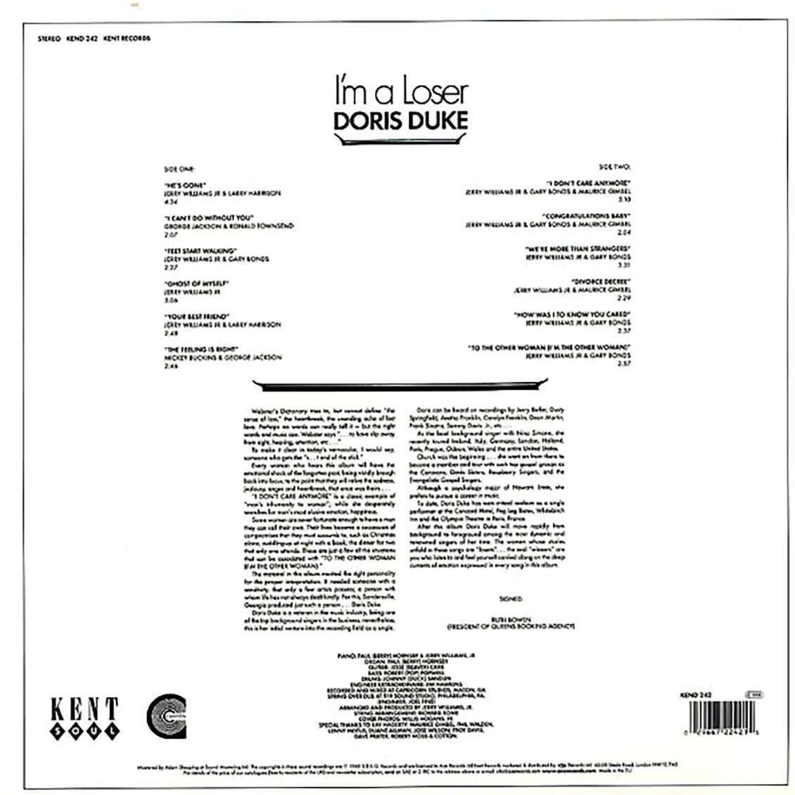 Doris Duke - I'm A Loser