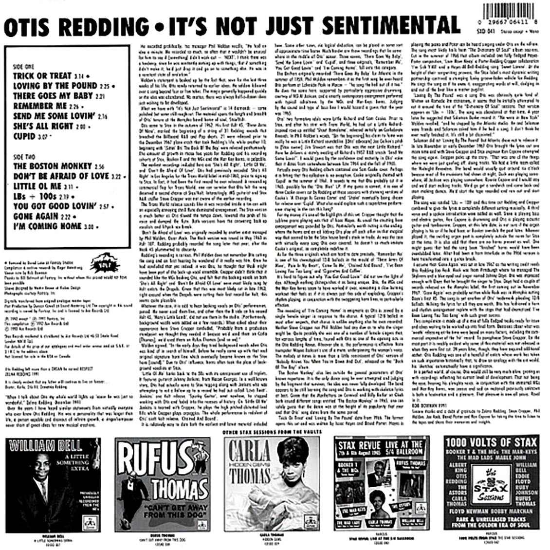 Otis Redding - It's Not Just Sentimental