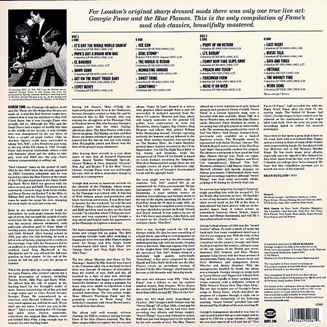 Georgie Fame - Mod Classics (2xLP)