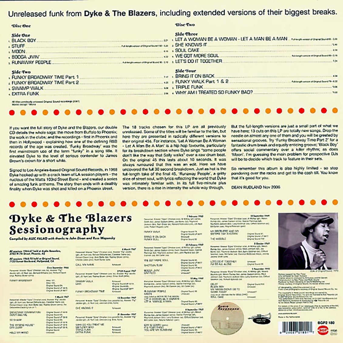 Dyke & The Blazers - We Got More Soul: The Ultimate Broadway Funk (2xLP)