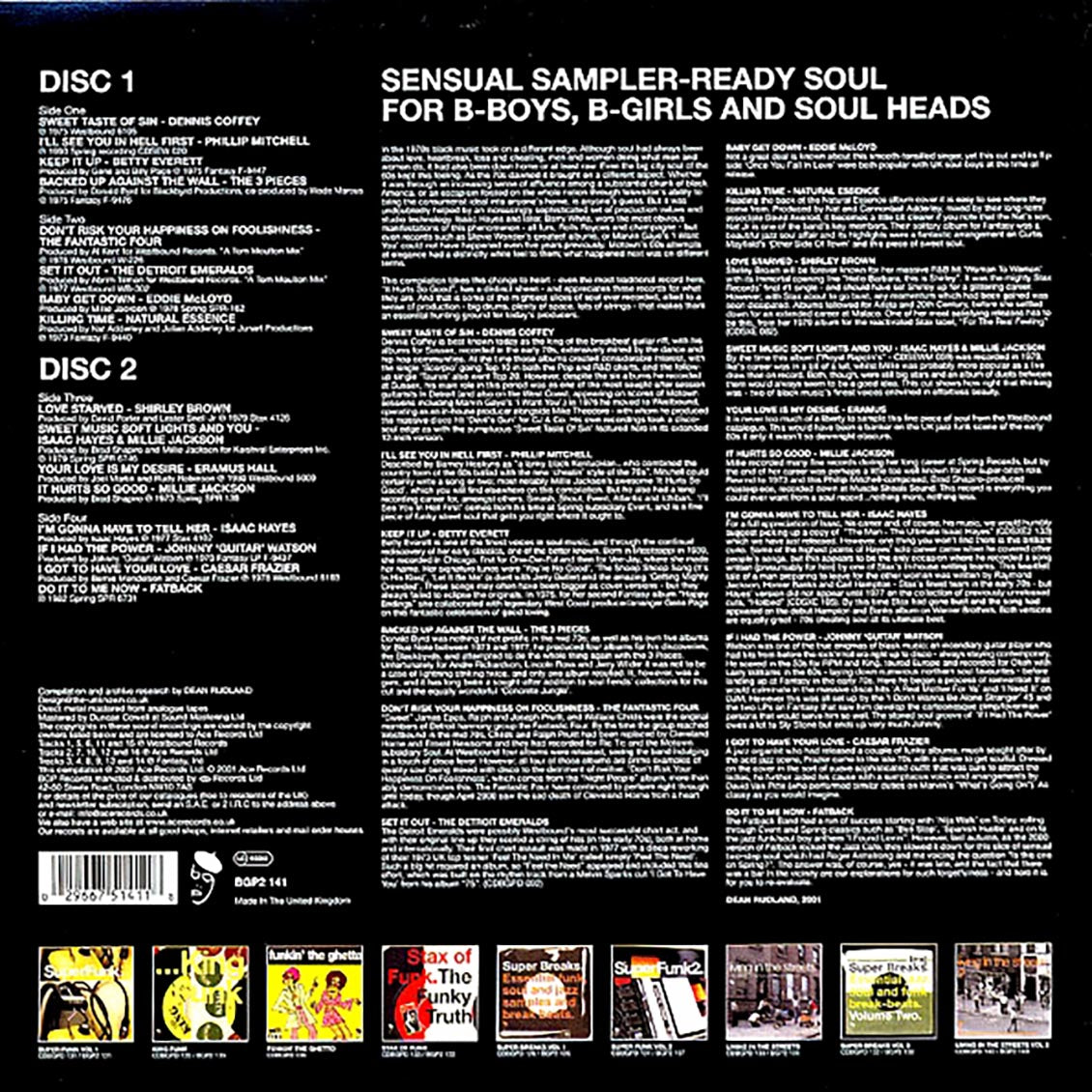 Isaac Hayes, Millie Jackson, Johnny Guitar Watson, Etc. - Sweet Taste Of Sin: Sensual Breakbeat Soul (2xLP)