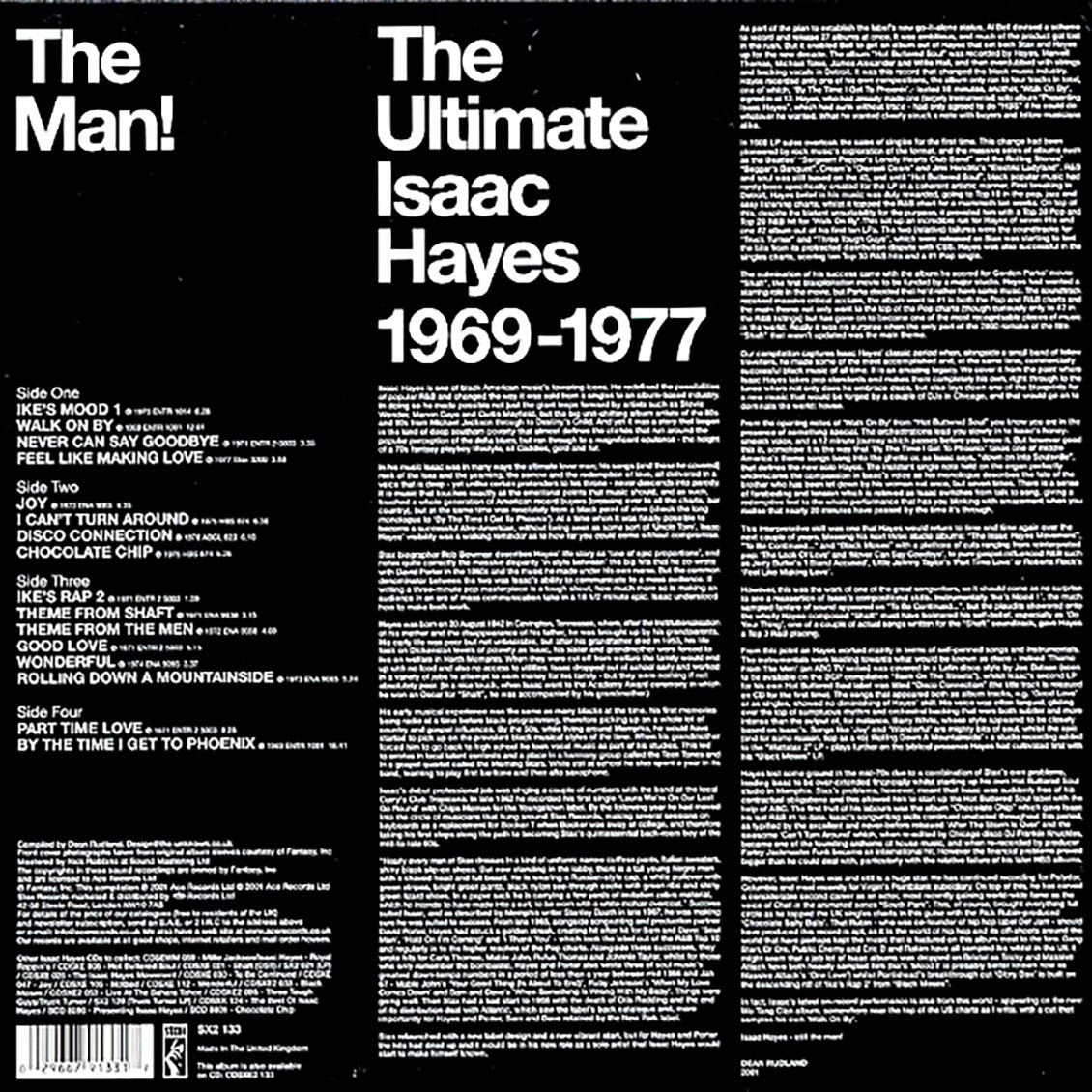 Isaac Hayes - The Man: The Ultimate Isaac Hayes 1969-1977 (2xLP)