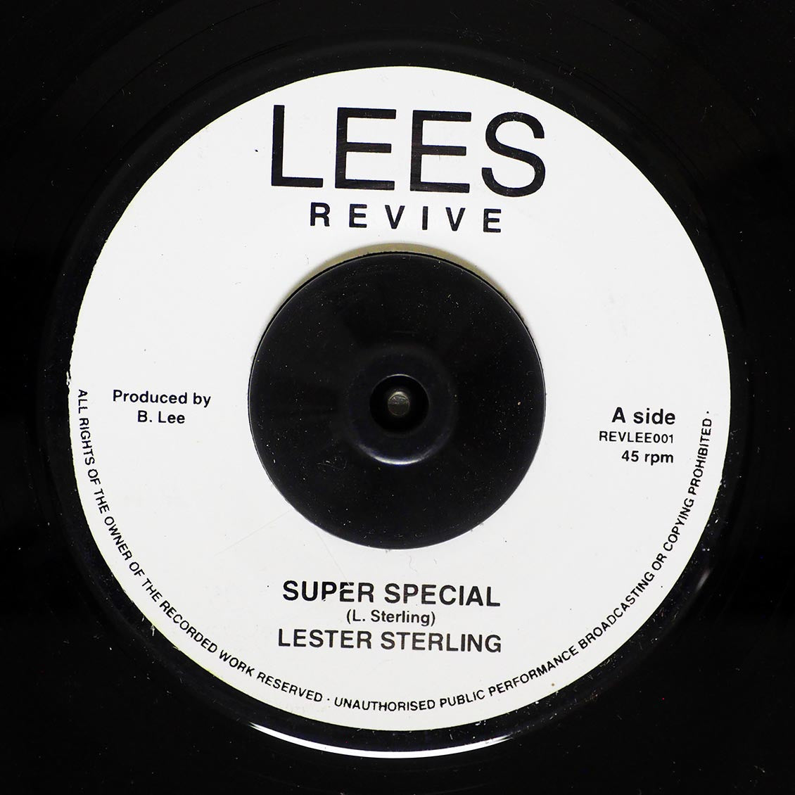 Lester Sterling - Super Special  /  Lester Sterling - Lester Special (UK press)