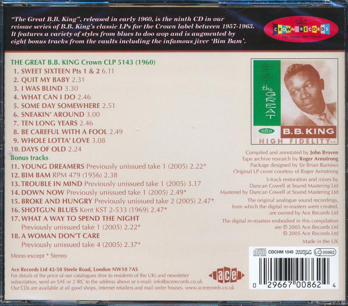BB King - The Great