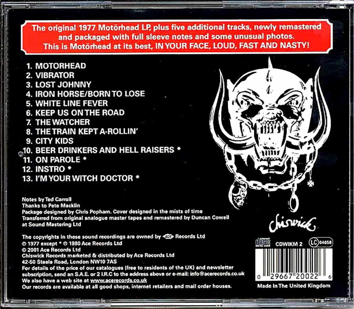 Motorhead - Motorhead