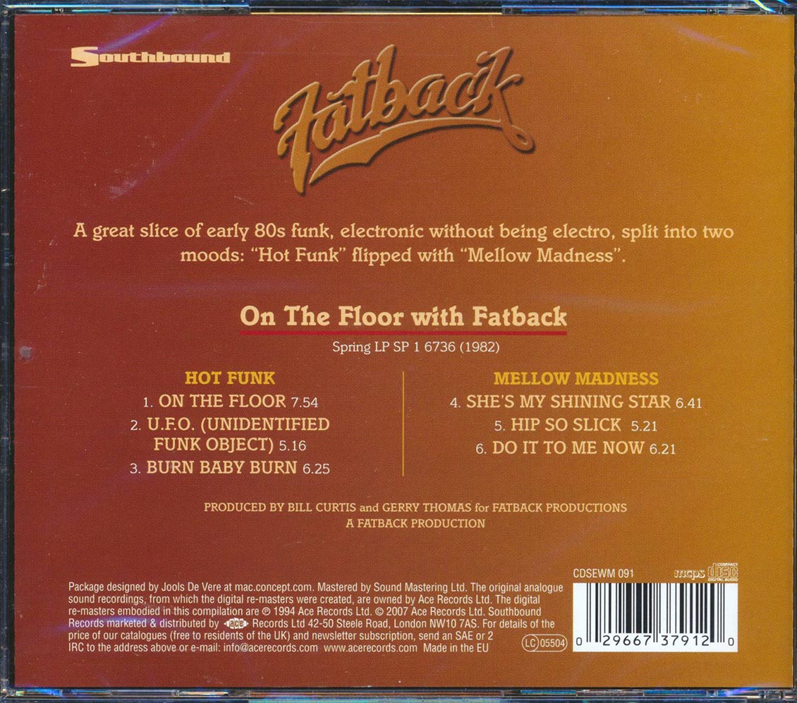 Fatback - On The Floor With Fatback