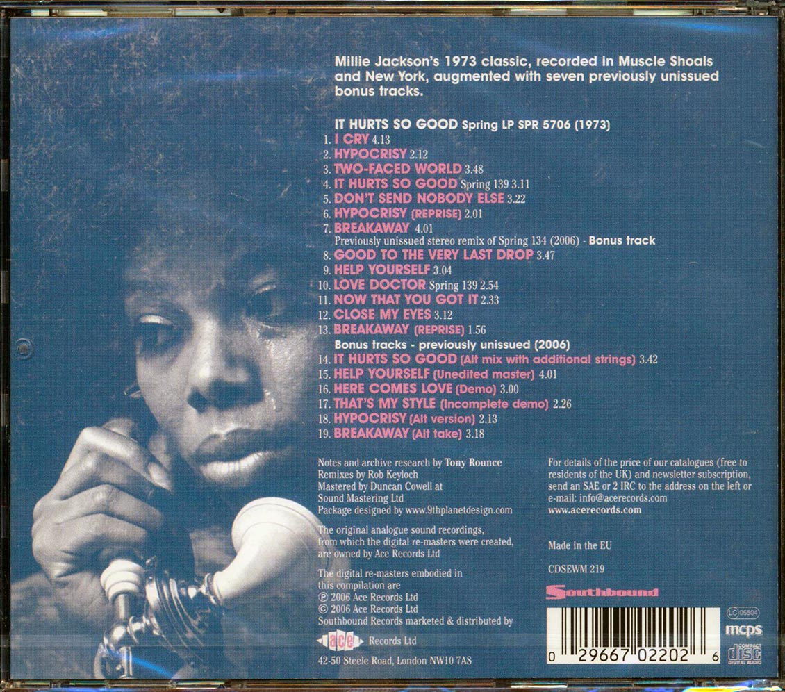 Millie Jackson - It Hurts So Good