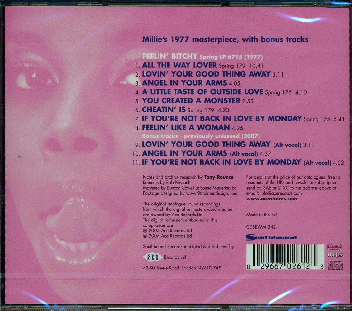 Millie Jackson - Feelin' B----