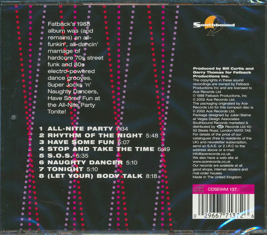 Fatback - Tonite's An All Nite Party