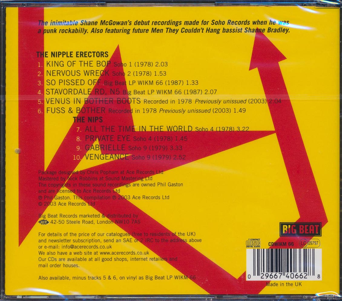 Nips N Nipple Erectors - Bops, Babes, Booze & Bovver