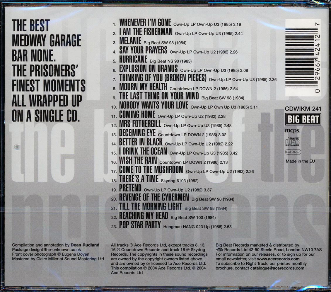 The Prisoners - Hurricane: The Best Of The Prisoners (23 tracks)