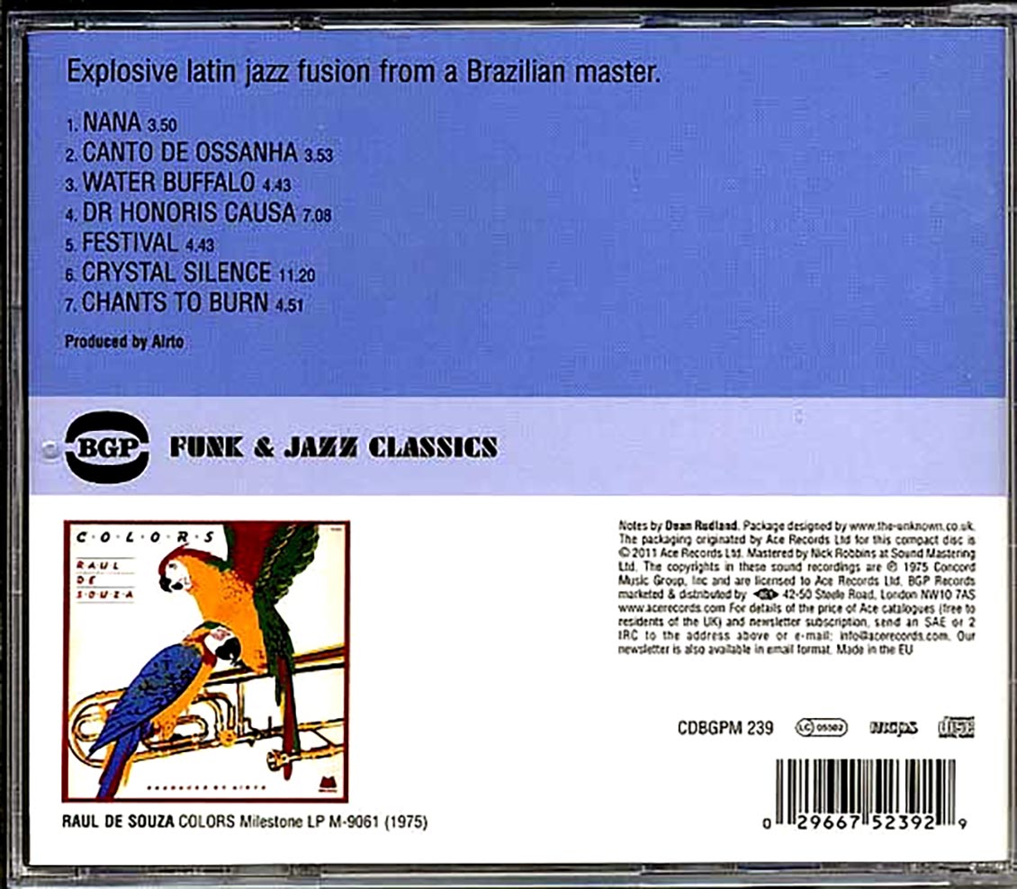 Raul De Souza - Colours