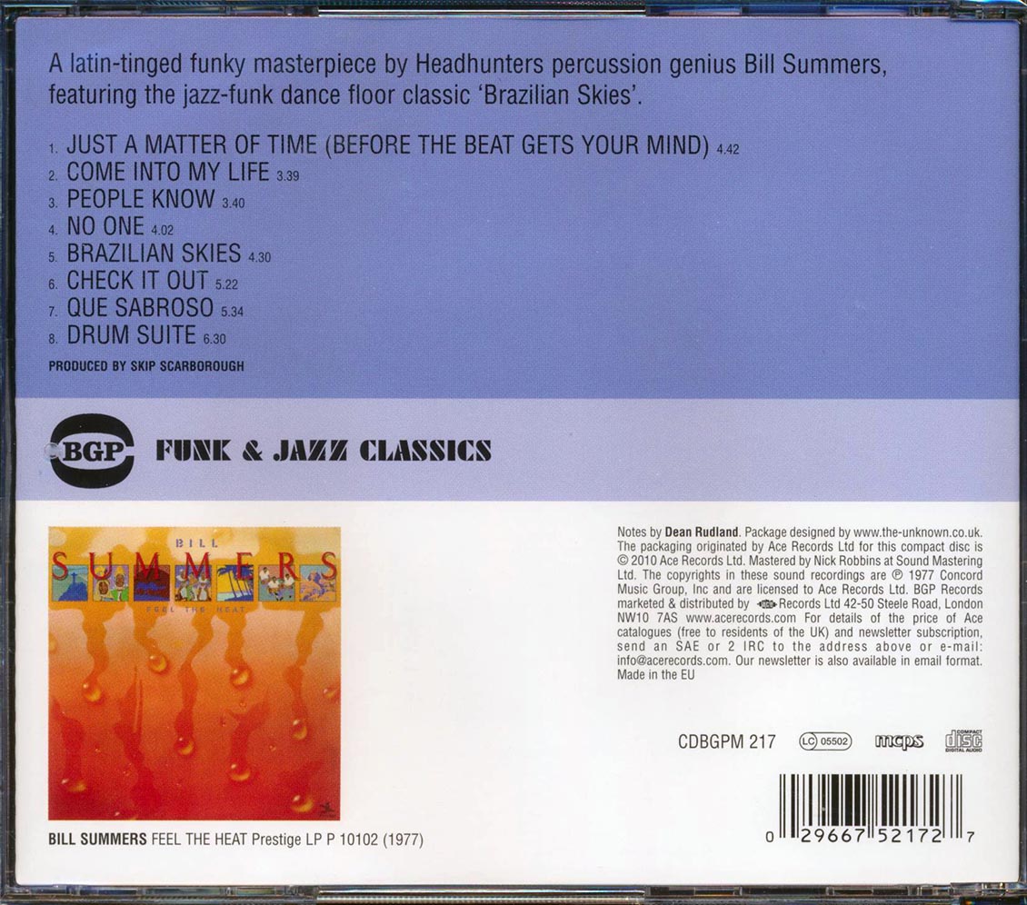 Bill Summers - Feel The Heat