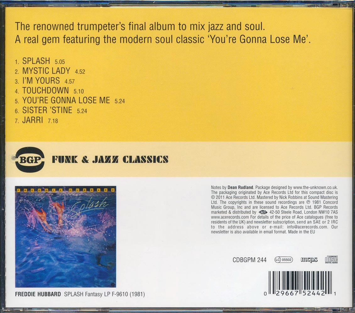 Freddie Hubbard - Splash