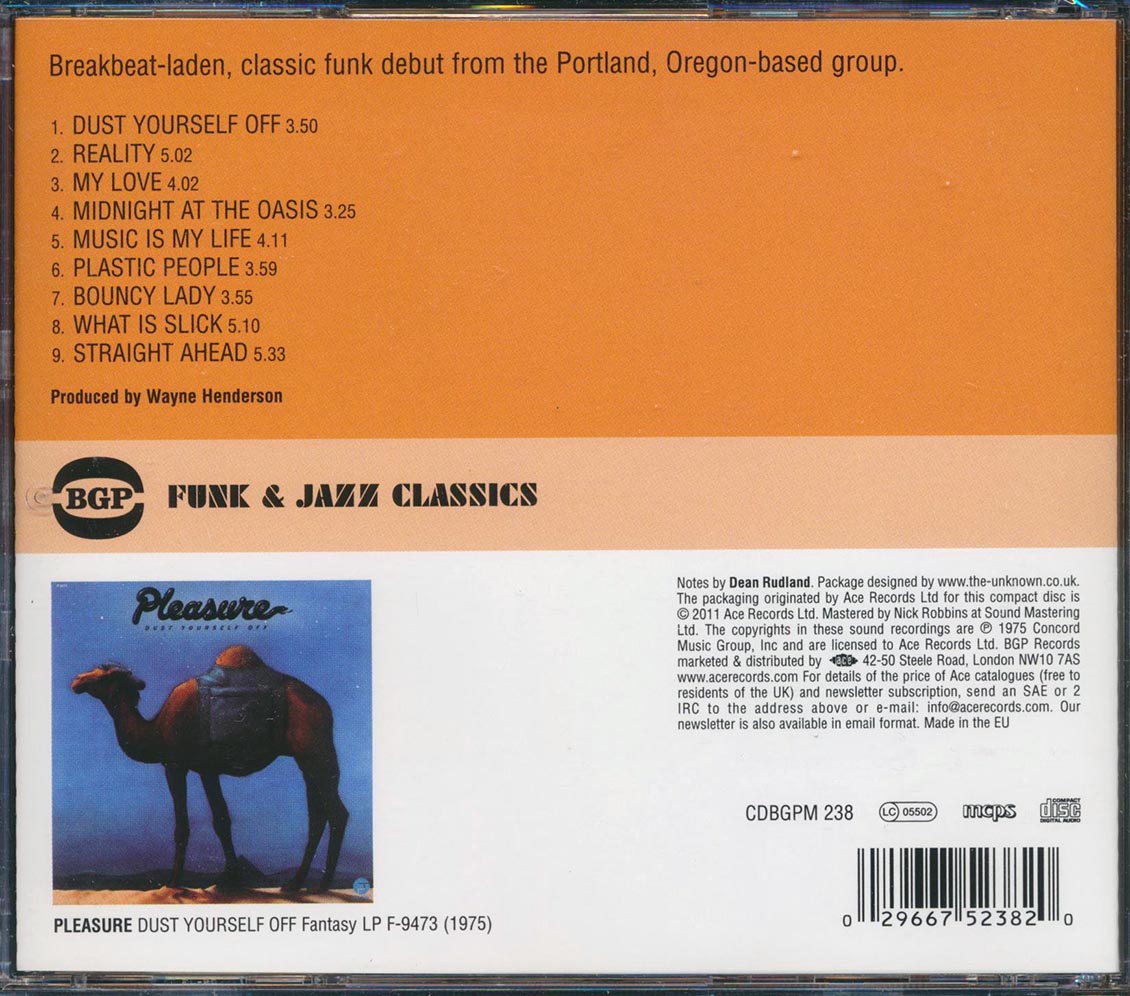 Pleasure - Dust Yourself Off