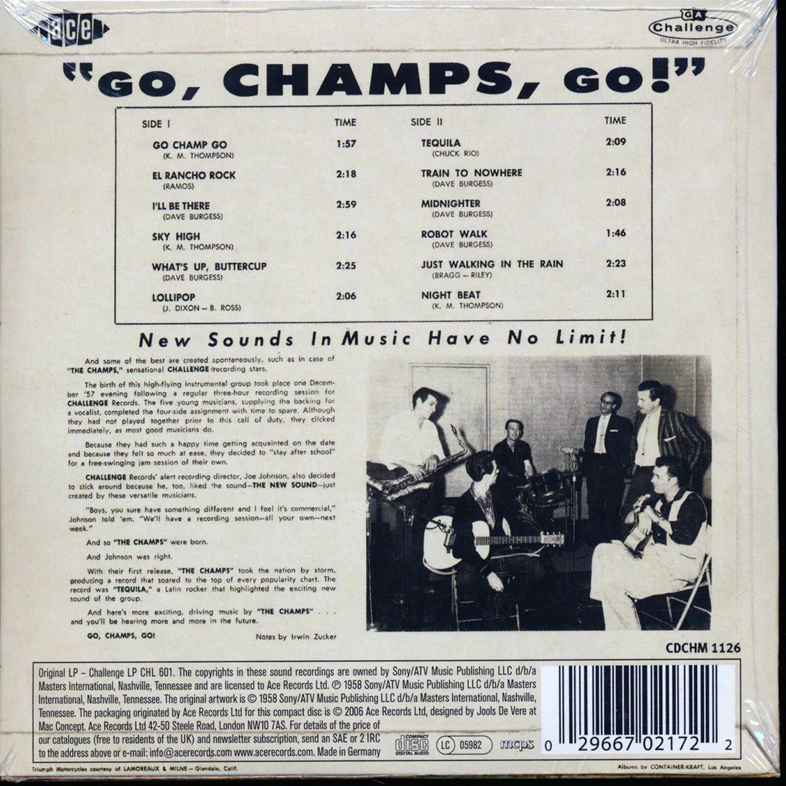 The Champs - Go Champs Go