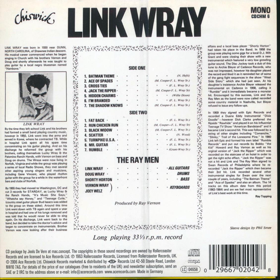 Link Wray - Early Recordings