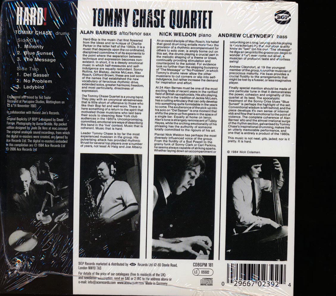 The Tommy Chae Quartet - Hard