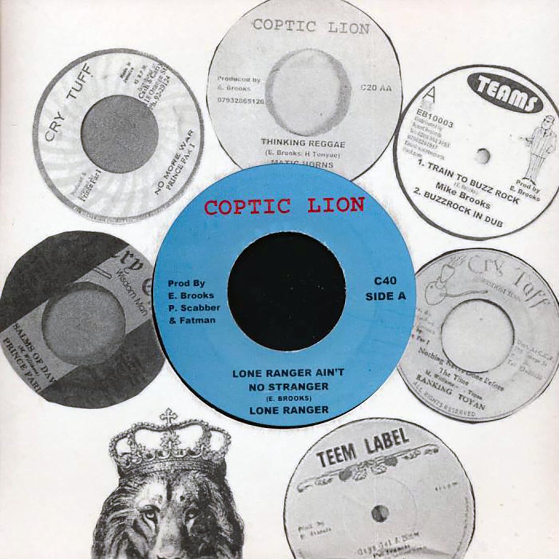 Lone Ranger - Lone Ranger Ain't No Stranger  /  Mike Brooks, Tontoville - Candy (rhythm: "Mike Brooks - Love Love")