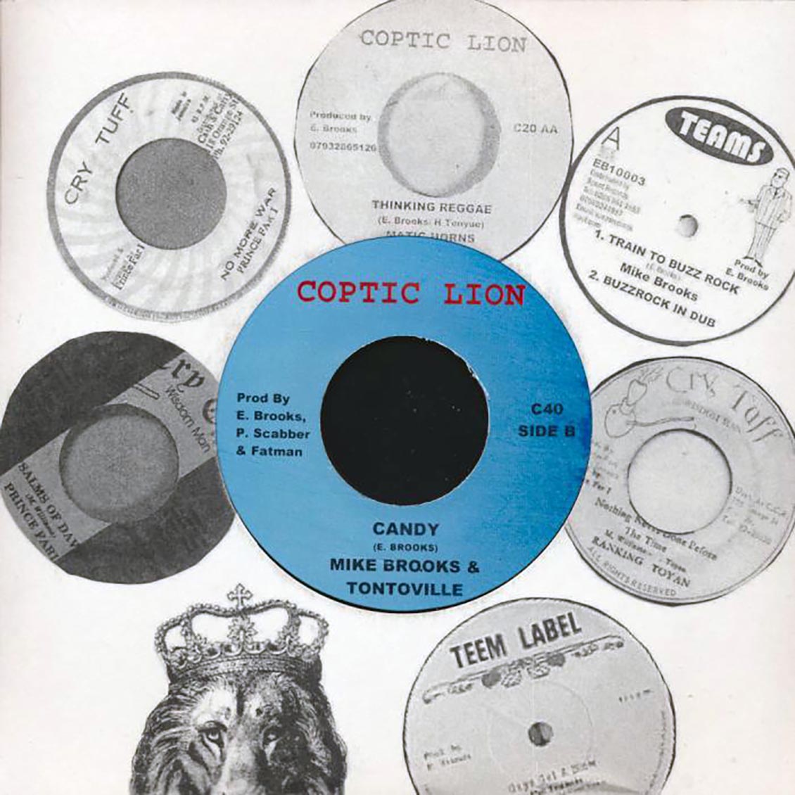 Lone Ranger - Lone Ranger Ain't No Stranger  /  Mike Brooks, Tontoville - Candy (rhythm: "Mike Brooks - Love Love")