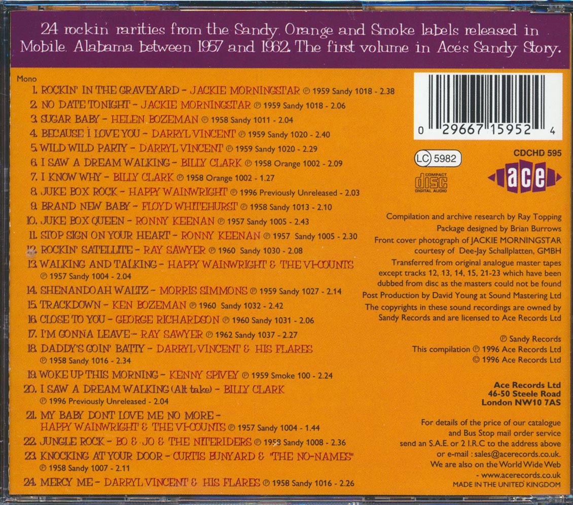 Various - Gulf Coast Grease: The Sandy Story Volume 1