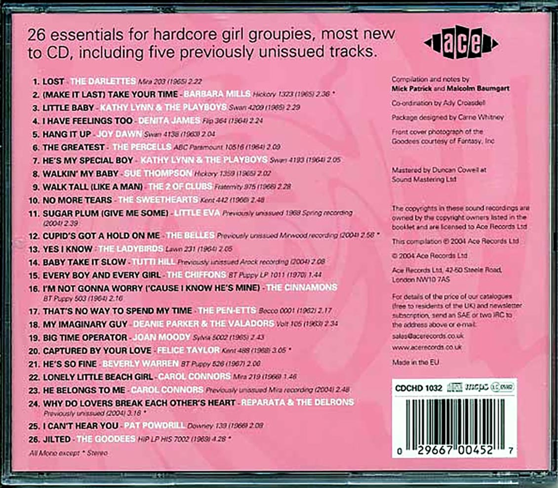 Various - Where The Girls Are Volume 6 (26 tracks)