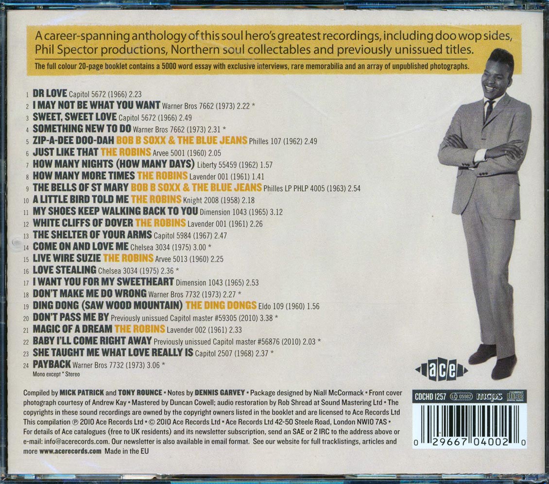 Bobby Sheen - The Bobby Sheen Anthology 1958-1975 (24 tracks)