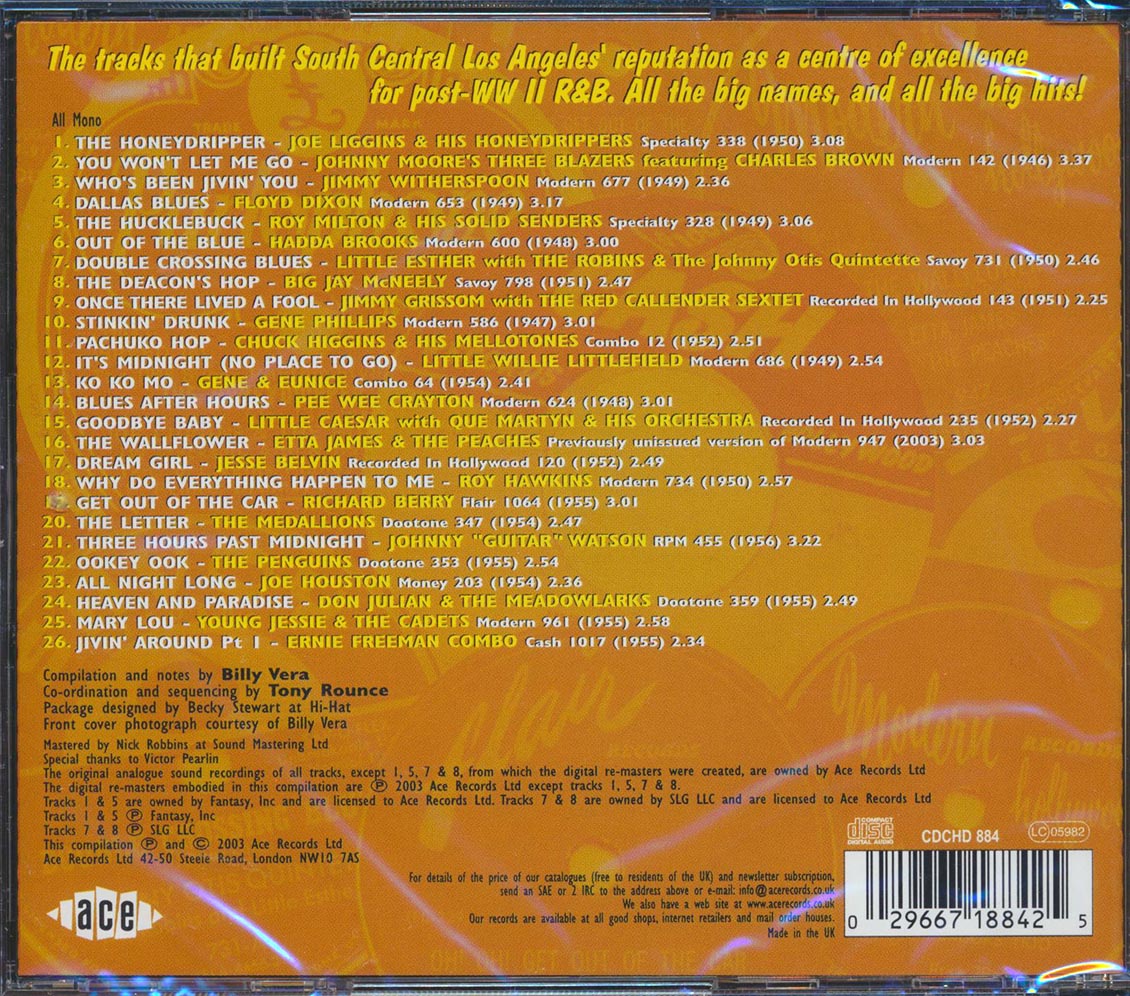 Various - Surefire Hits On Central Avenue: The South Central R & B Scene (26 tracks)