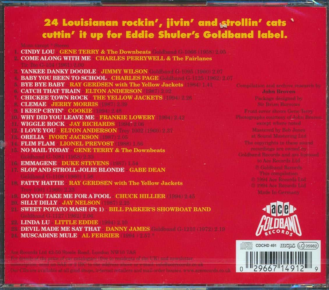 Various - Louisiana Rockers (24 tracks)