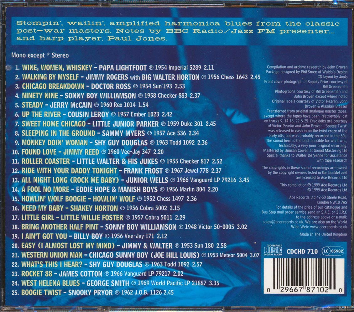 Various - Harp Blues (25 tracks)