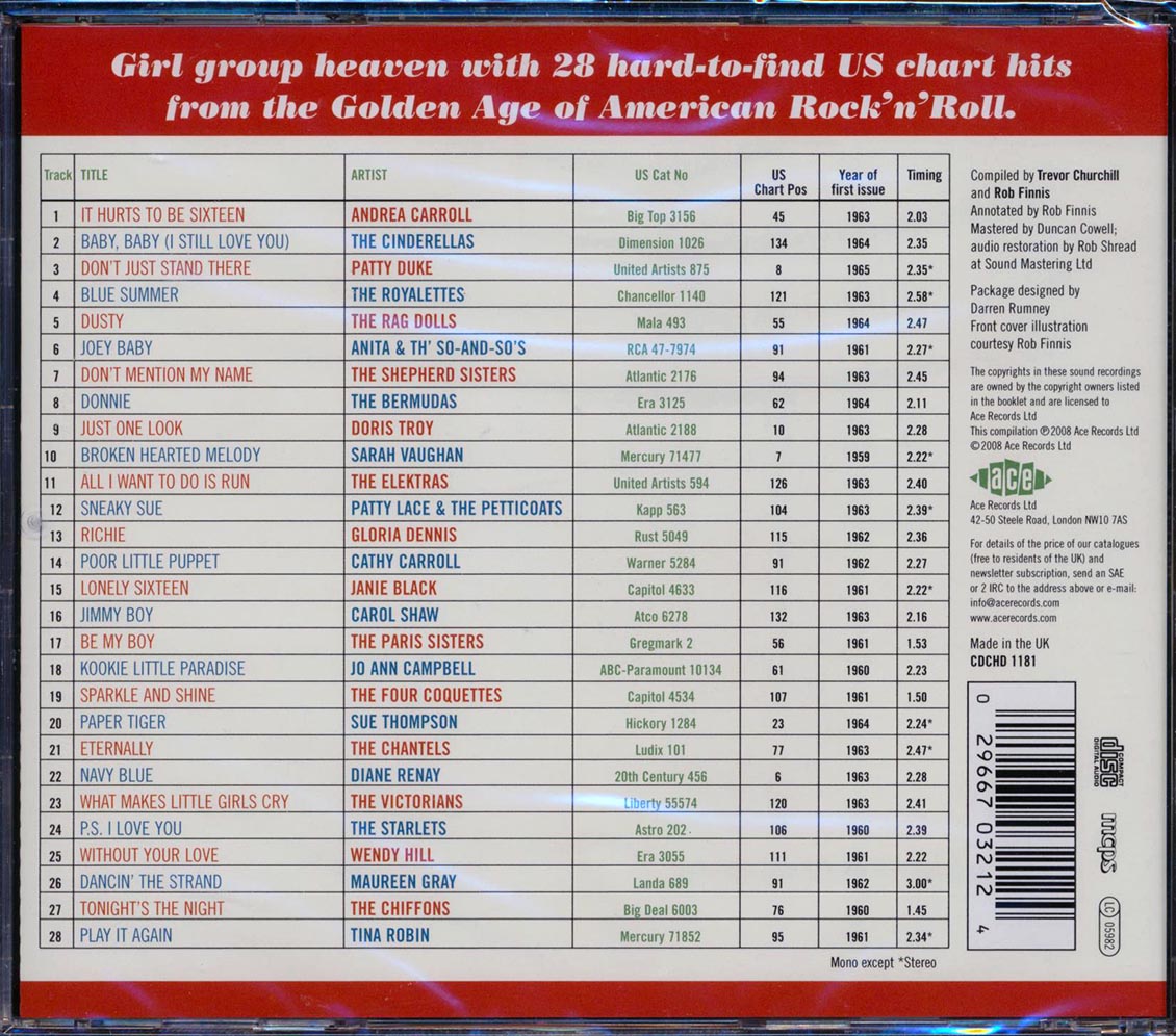Various - Early Girls Volume 5 (28 tracks)