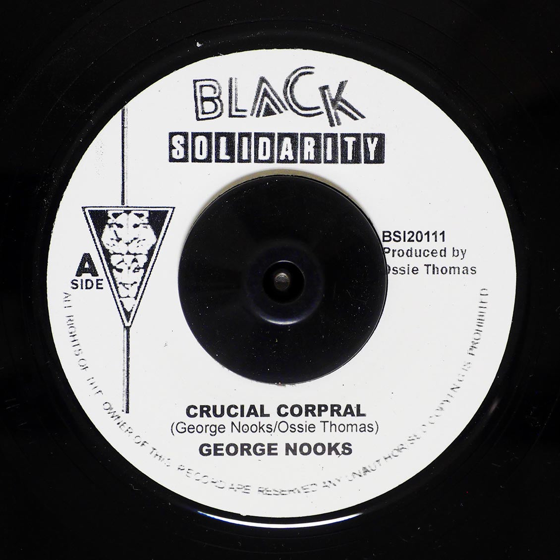 George Nooks - Crucial Corporal  /  Scientist & Roots Radics - Grave Yard Shift (Version) (rhythm: "One Step Beyond")