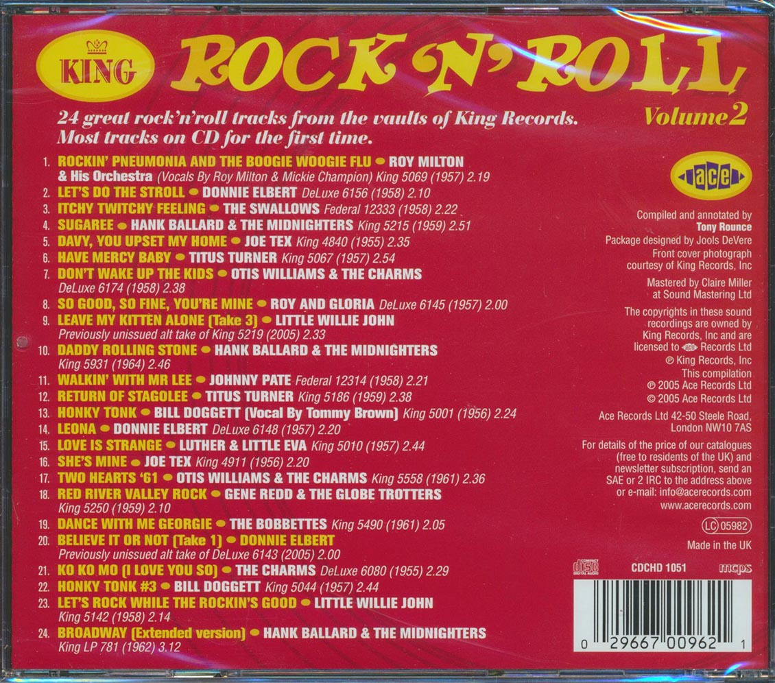 Various - King Rock N Roll Volume 2 (24 tracks)