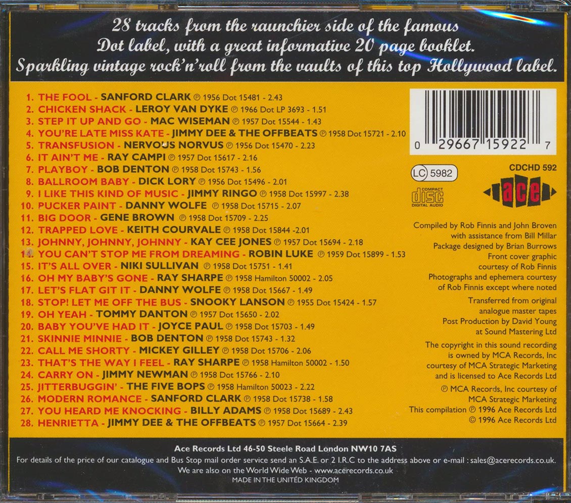 Various - Dot Rock N Roll (28 tracks)