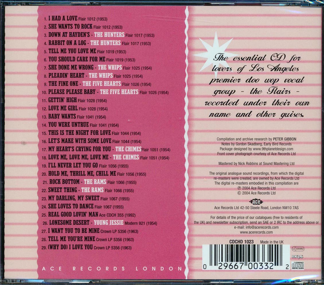 The Flairs - The Ultimate (29 tracks)