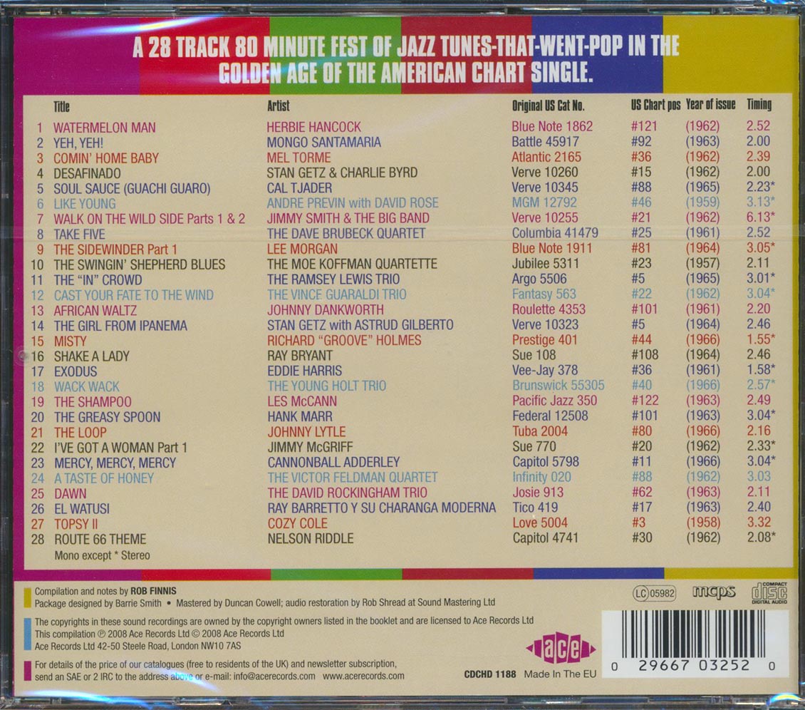 Various - The Golden Age Of American Popular Music: The Jazz Hits From The Hot 100 1958-1966 (28 tracks)